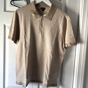 Cotton polo sweater. Brand new.